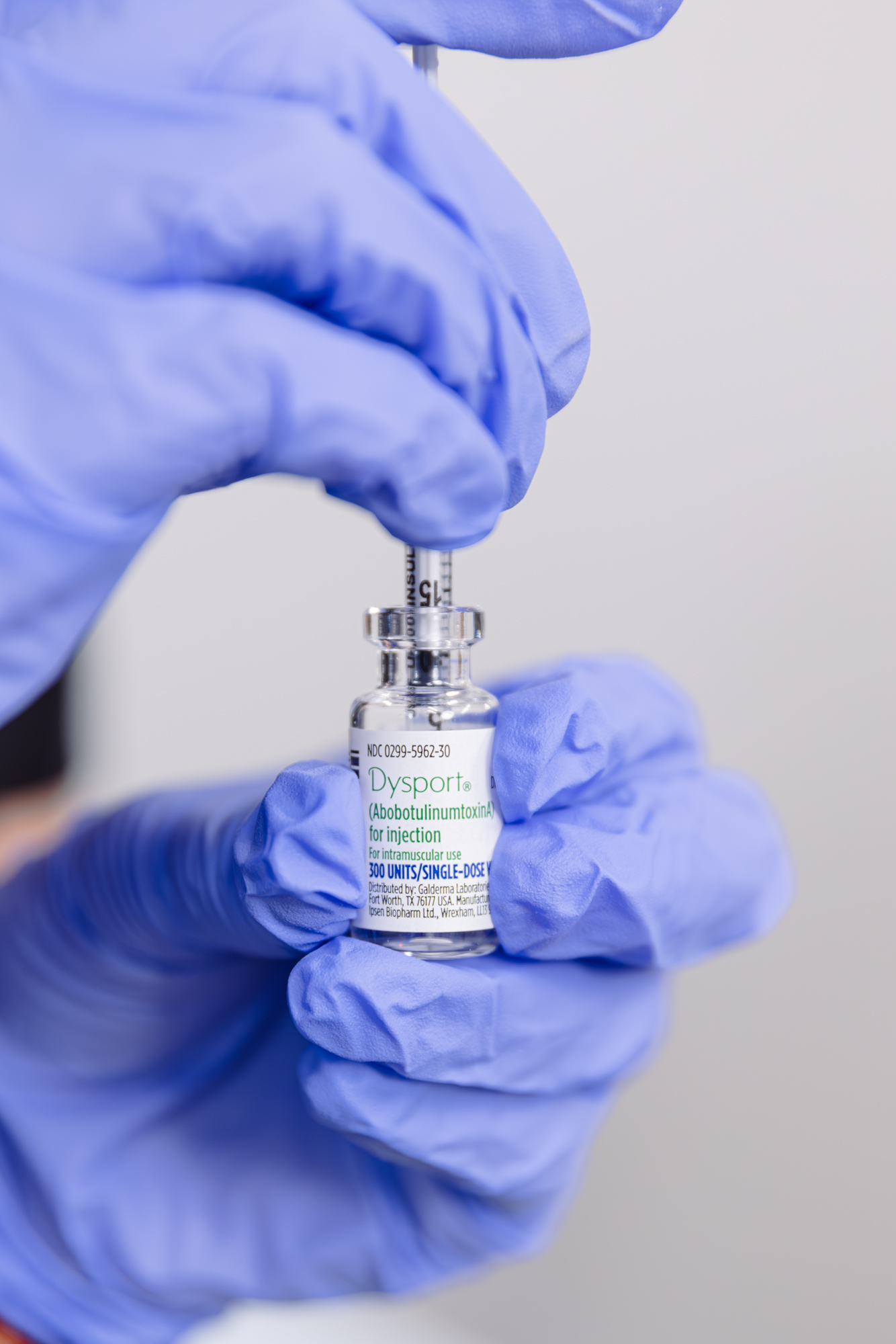 Dysport wrinkle relaxer vial at Physician Aesthetic Specialists