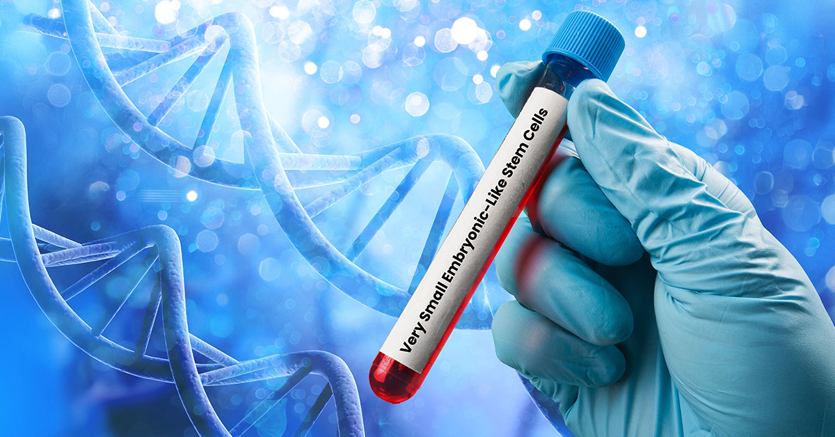 Very Small Embryonic-Like stem cell sample representing VSEL therapy