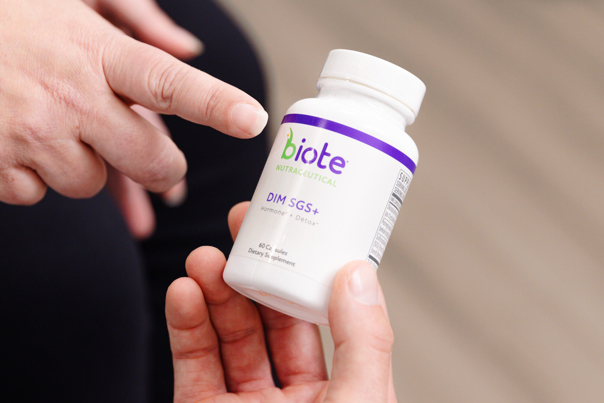 Dr. Margolin shares a Biote nutraceutical often used to supplement HRT for women over 60 in Lenexa.
